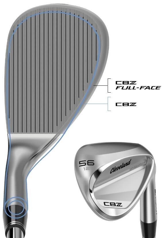 Cleveland CBZ Tour Satin Full Face wedge, stal