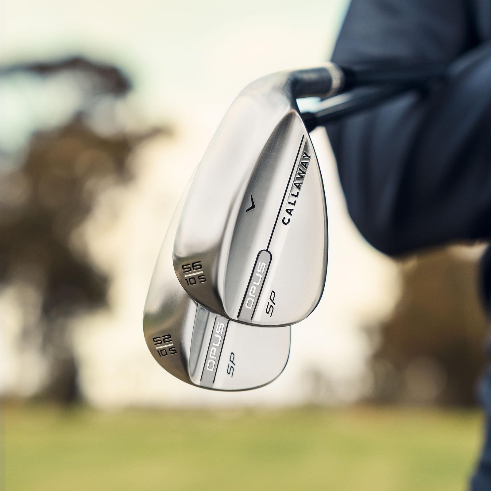 custom Callaway Opus SP Chrome męska wedge, stal, 56°, lewa