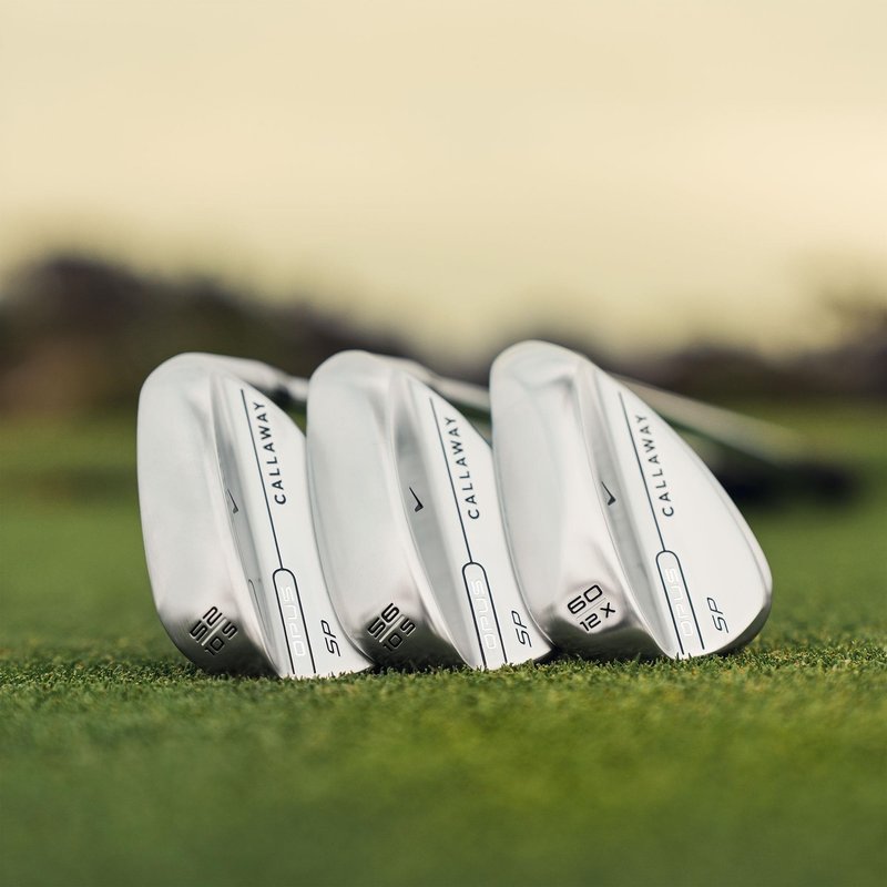 custom Callaway Opus SP Chrome męska wedge, stal, 56°, lewa