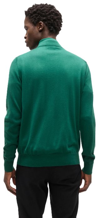 Callaway 1/4 Zip Mock męski sweter, deep galapagos green