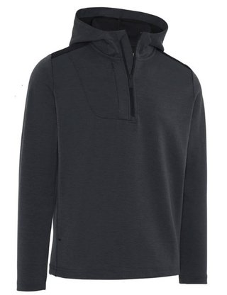 Callaway Soft Touch 1/4 Zip Premium męska bluza, black heather