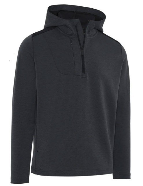 Callaway Soft Touch 1/4 Zip Premium męska bluza, black heather