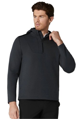 Callaway Soft Touch 1/4 Zip Premium męska bluza, black heather