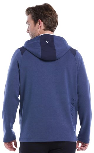 Callaway Soft Touch 1/4 Zip Premium męska bluza, granatowa