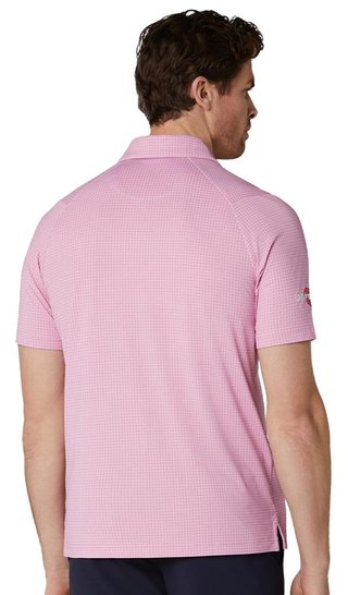 Callaway Odyssey Print męskie polo, rose bouquet