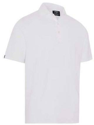 Callaway Premium Solid Cooling męskie polo, białe