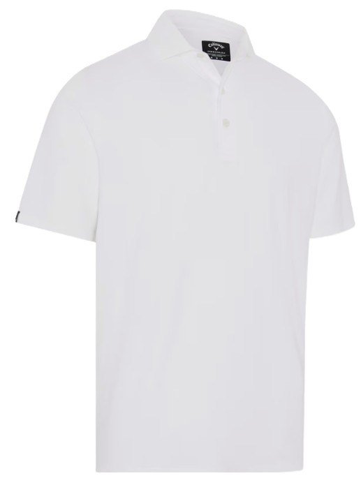 Callaway Premium Solid Cooling męskie polo, białe