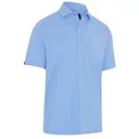 Callaway Premium Solid Cooling męskie polo, vista blue