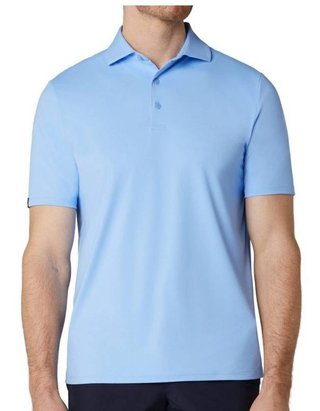 Callaway Premium Solid Cooling męskie polo, vista blue