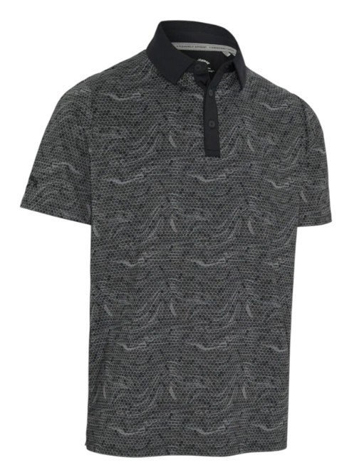 Callaway Hex Marble męskie polo, caviar