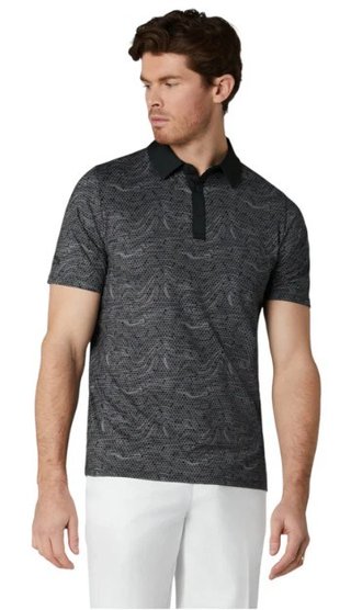 Callaway Hex Marble męskie polo, caviar
