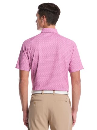 Callaway Timeless Chev męskie polo, rose bouquet