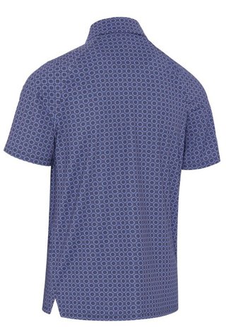 Callaway Club Print męskie polo, peacoat