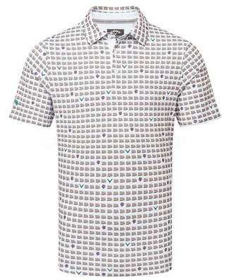 Callaway One Pimento męskie polo, białe