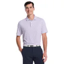 Callaway Trademark Golf Printed męskie polo, pink tulle