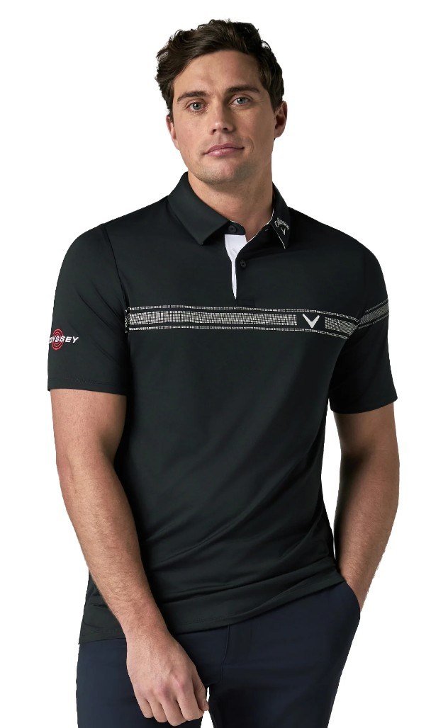 Callaway Odyssey Block męskie polo, caviar