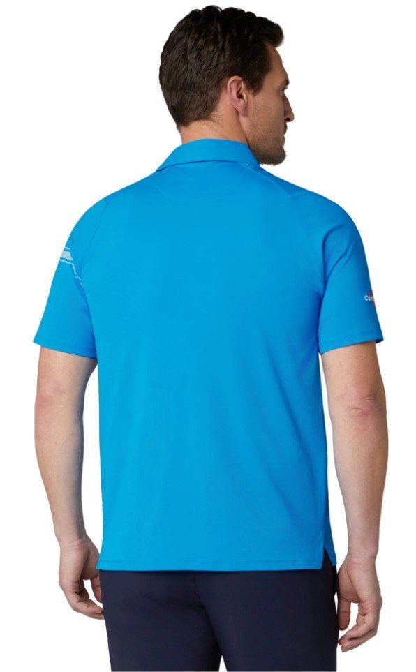 Callaway Odyssey Block męskie polo, brilliant blue