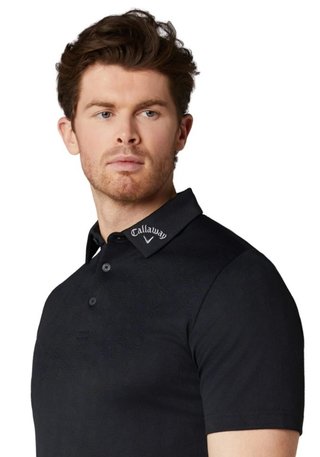 Callaway Odyssey Ventilated Jacquard męskie polo, caviar