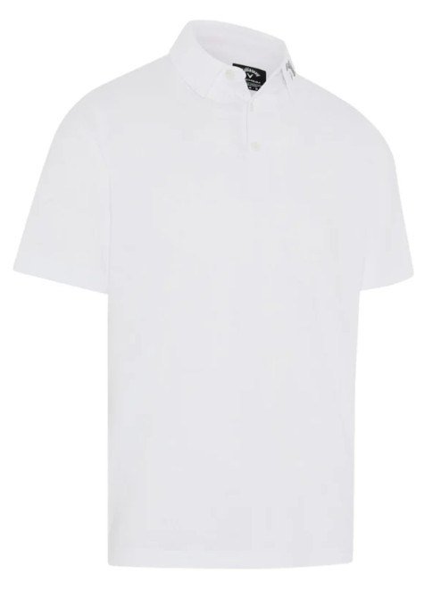 Callaway Odyssey Ventilated Jacquard męskie polo, białe