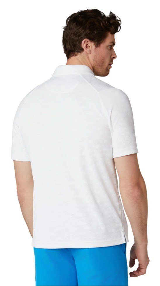 Callaway Odyssey Ventilated Jacquard męskie polo, białe