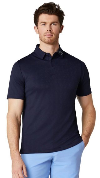 Callaway Odyssey Ventilated Jacquard męskie polo, peacoat
