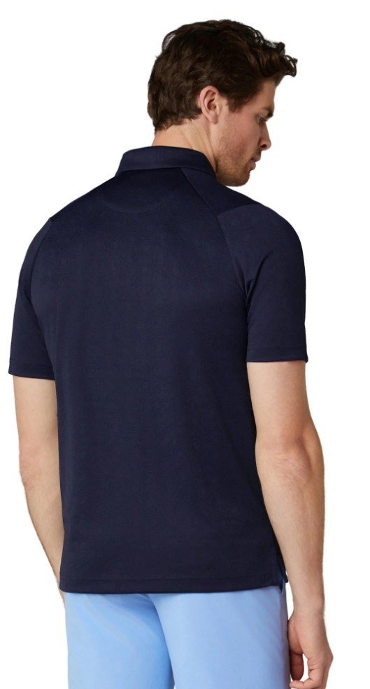 Callaway Odyssey Ventilated Jacquard męskie polo, peacoat