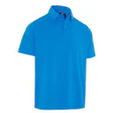 Callaway Odyssey Ventilated Jacquard męskie polo, brilliant blue