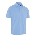 Callaway Odyssey Ventilated Jacquard męskie polo, vista blue