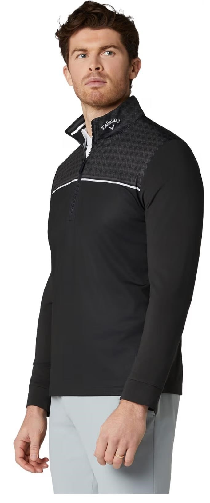 Callaway Odyssey Printed Block męska bluza, czarna