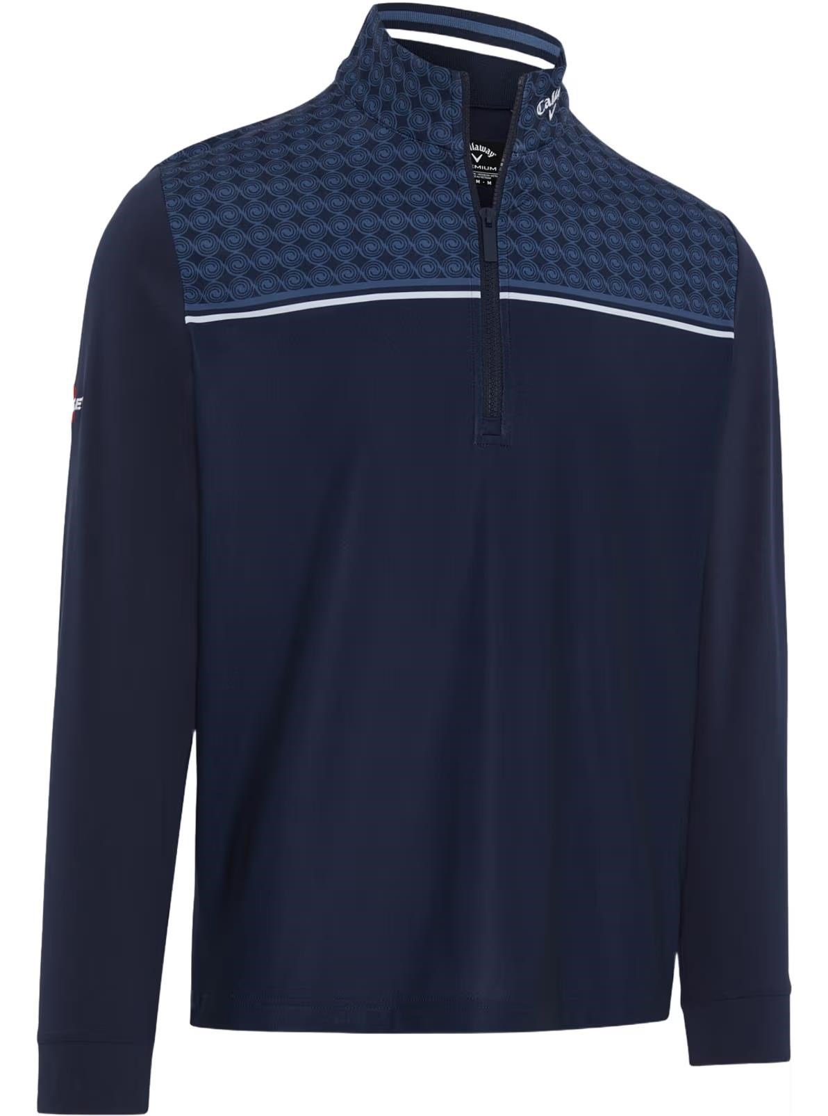 Callaway Odyssey Printed Block męska bluza, granatowa