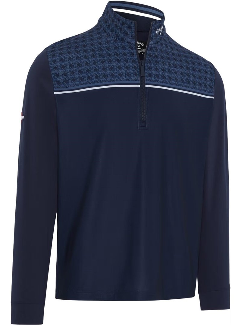 Callaway Odyssey Printed Block męska bluza, granatowa