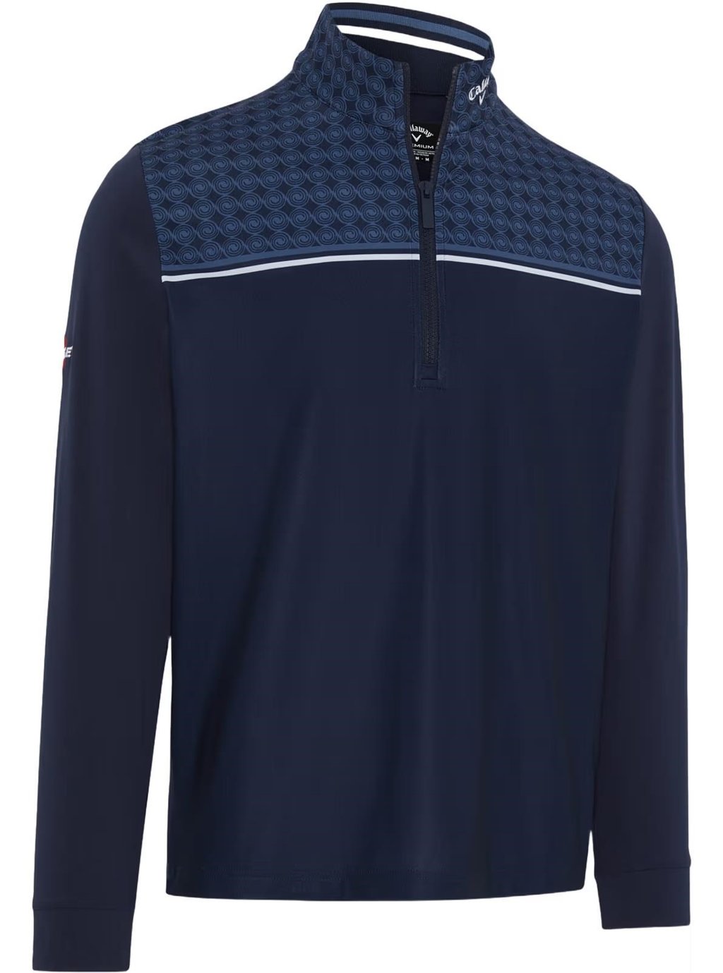 Callaway Odyssey Printed Block męska bluza, granatowa
