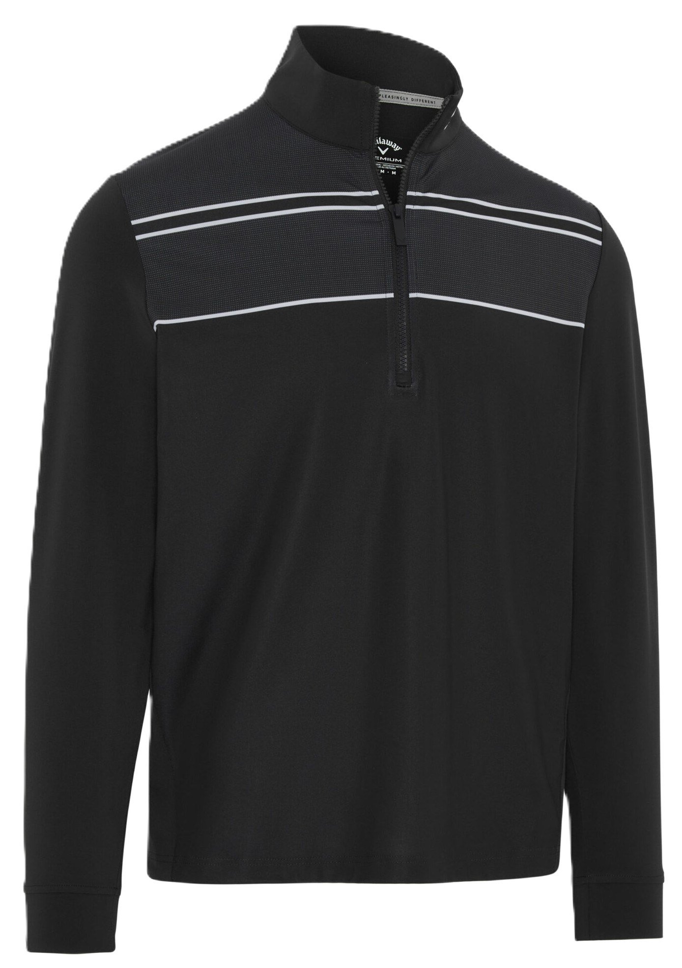 Callaway Blocked Printed męskie polo, caviar