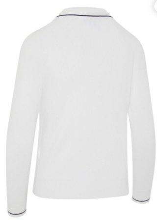 Callaway Collared damski sweter, biały