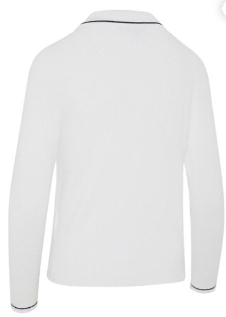 Callaway Collared damski sweter, biały