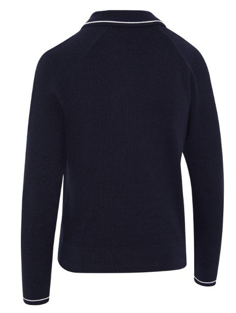 Callaway Collared damski sweter, peacoat