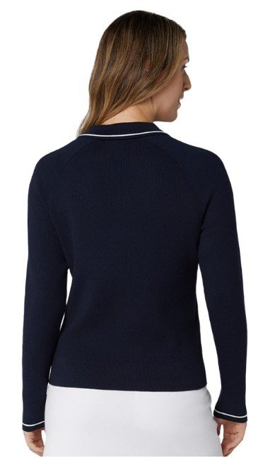Callaway Collared damski sweter, peacoat