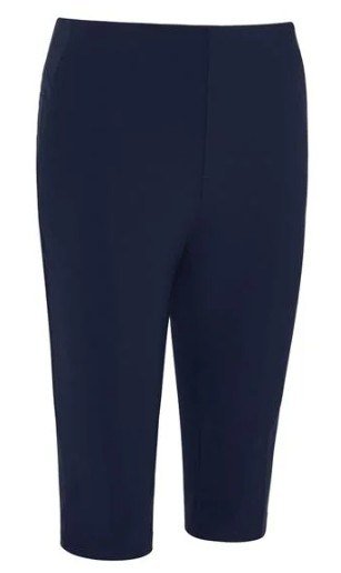 Callaway Hybrid Pull On Bermuda damskie spodenki, peacoat