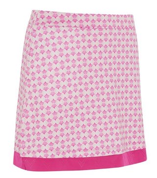 Callaway Deco Geo Printed spódnica golfowa, fuchsia purple