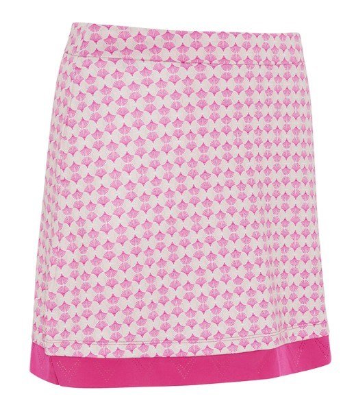 Callaway Deco Geo Printed spódnica golfowa, fuchsia purple