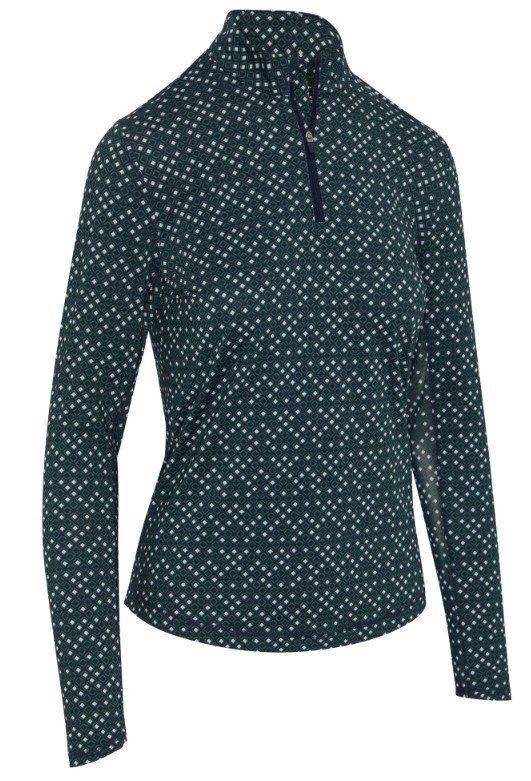 Callaway Framing Geo Printed damska bluza, peacoat