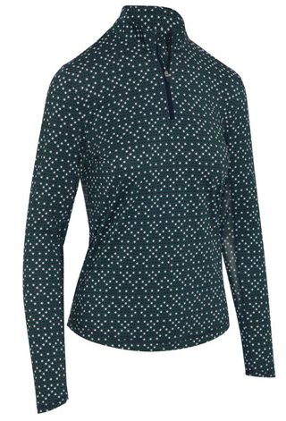 Callaway Framing Geo Printed damska bluza, peacoat