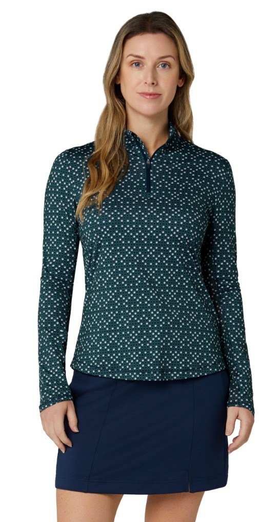 Callaway Framing Geo Printed damska bluza, peacoat