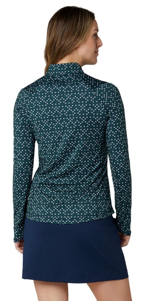 Callaway Framing Geo Printed damska bluza, peacoat