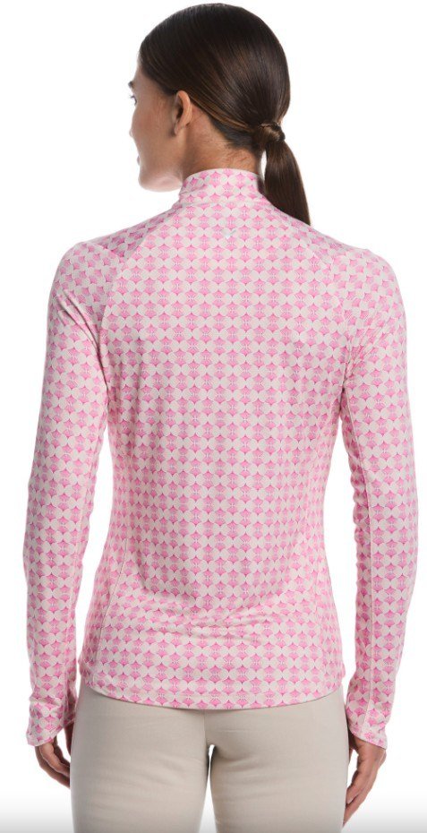 Callaway Deco Geo Printed damska bluza, fuchsia purple