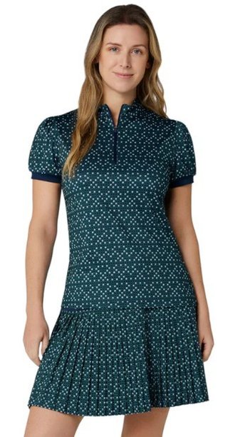 Callaway Framing Geo Print damskie polo, peacoat
