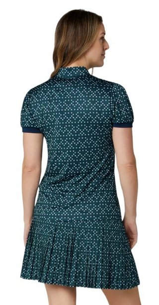 Callaway Framing Geo Print damskie polo, peacoat