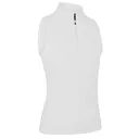 Callaway Rib Play Sleeveless damskie polo, białe