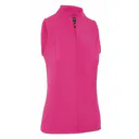 Callaway Rib Play Sleeveless damskie polo, różowe