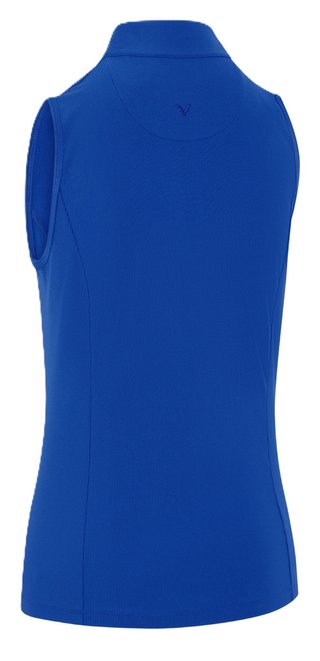 Callaway Rib Play Sleeveless damskie polo, blue tattoo